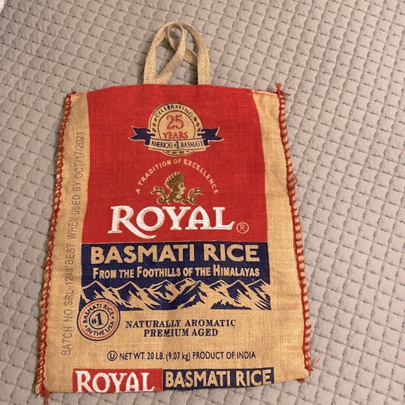 VINTAGE royal basmati rice bag - Picture 1 of 2